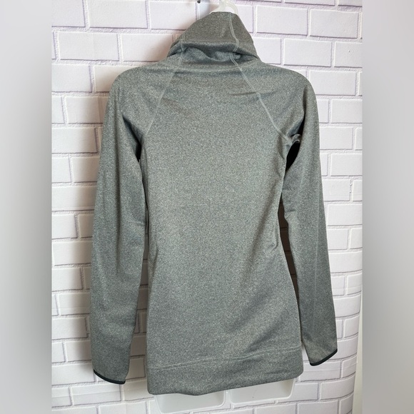 Nike PRO Dri-Fit Drawstring Cowl Neck Grey Women's top/size S - Picture 7 of 10